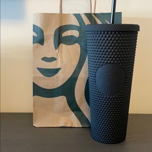 2021 Matte Black Starbucks Studded Tumbler